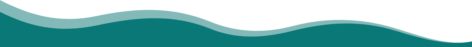 Simple wavy line dividing teal and dark green sections.